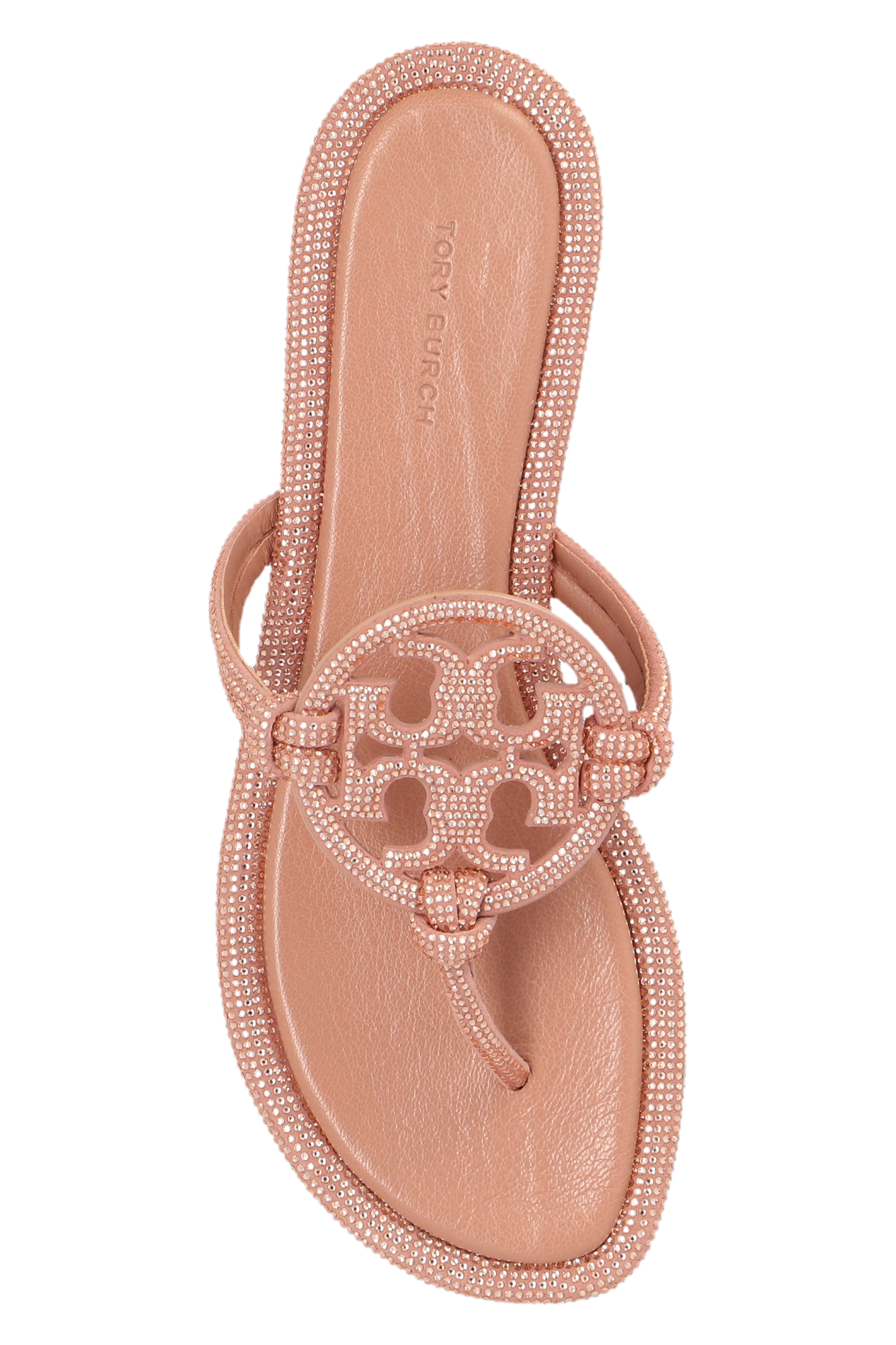 Tory burch pink store slides